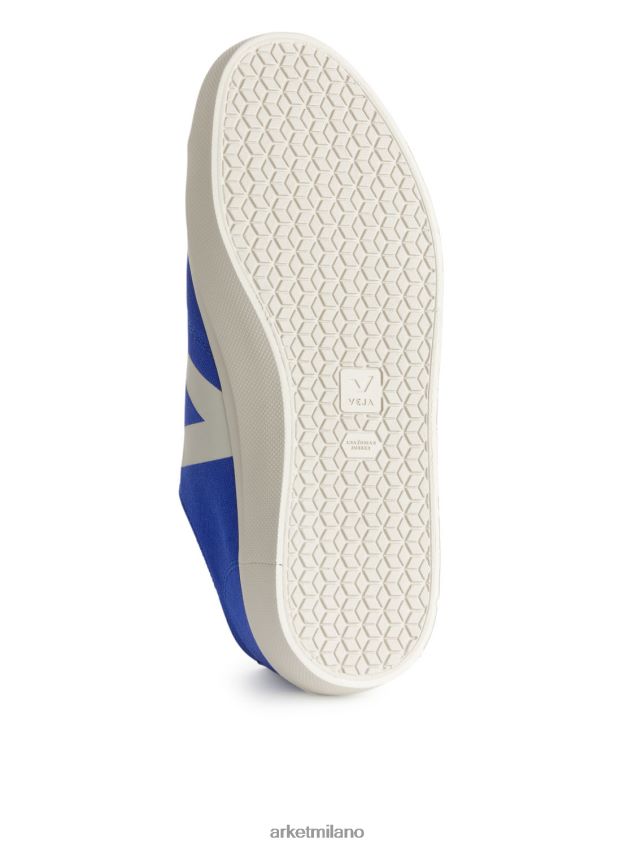 calzature esso ARKET donne scarpe da ginnastica veja wata blu acceso 6F0F6L664