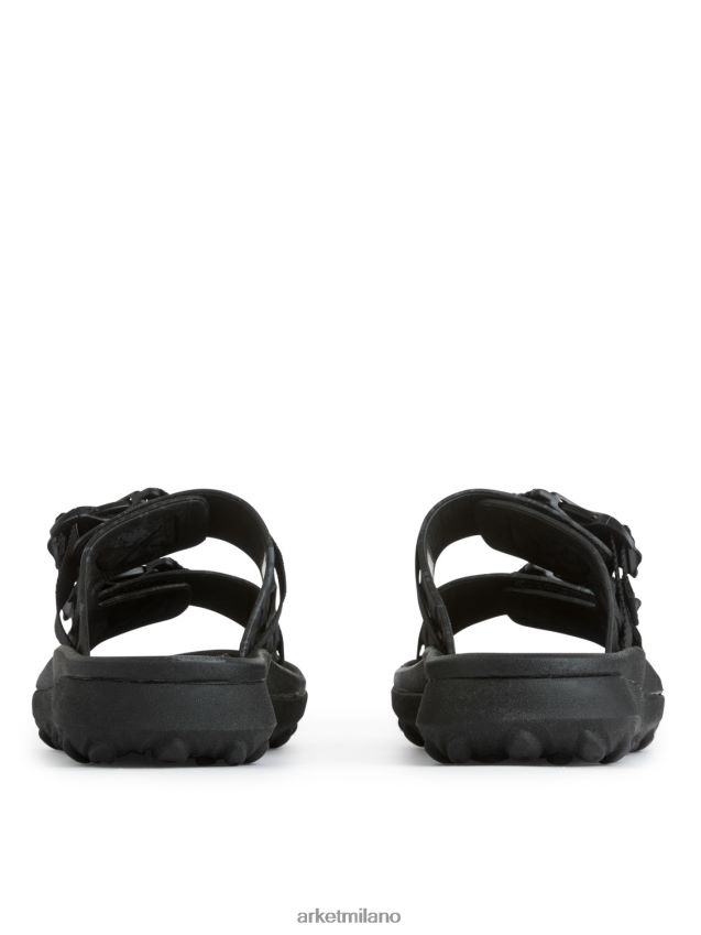 calzature esso ARKET donne Sandali Merrell Hut ultra avvolgenti nero 6F0F6L665