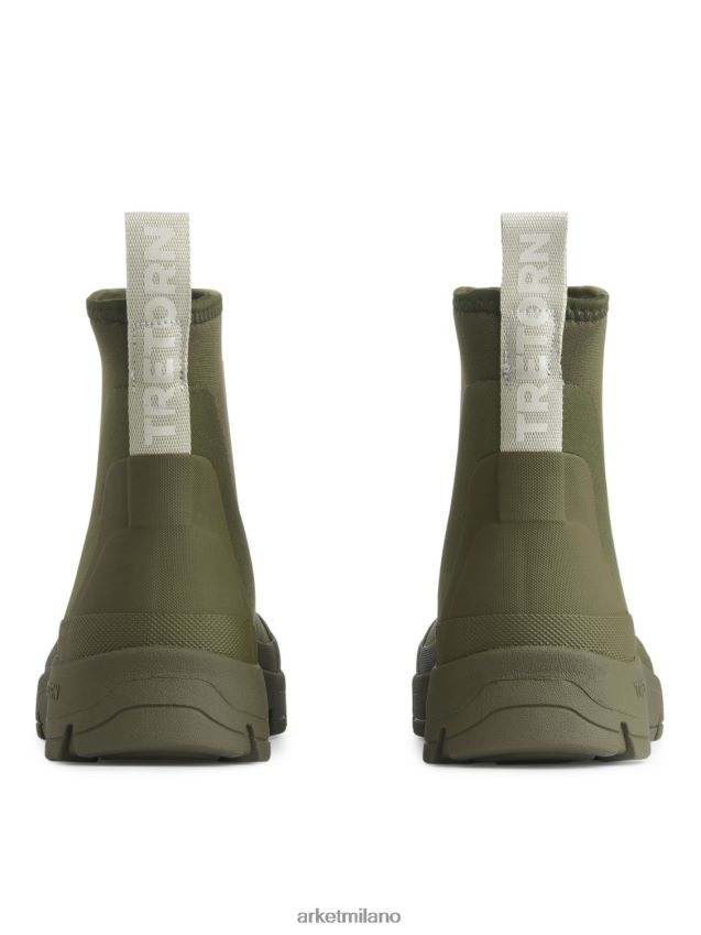 calzature esso ARKET donne stivale ibrido tretorn garpa verde 6F0F6L734