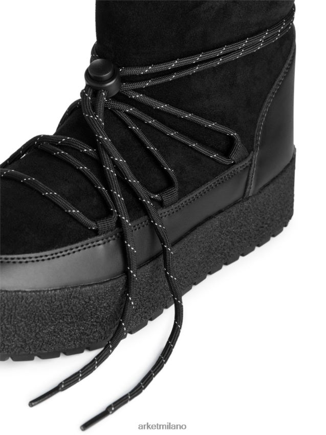 calzature esso ARKET donne stivali ibridi tretorn aspa nero 6F0F6L730