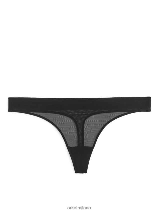 vestiario esso ARKET donne perizoma a rete nero 6F0F6L551