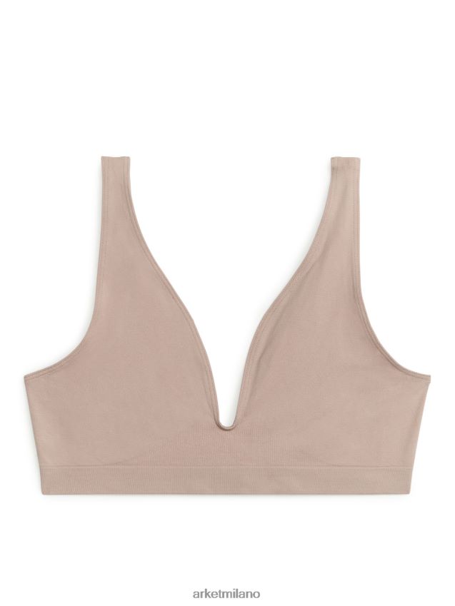 vestiario esso ARKET donne reggiseno morbido senza cuciture beige 6F0F6L559