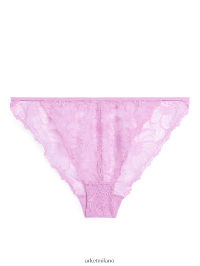 vestiario esso ARKET donne tanga in pizzo rosa 6F0F6L550
