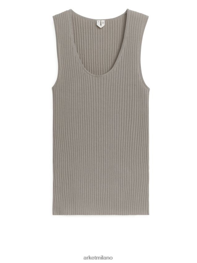 vestiario esso ARKET donne canotta lavorata a maglia neo 6F0F6L300