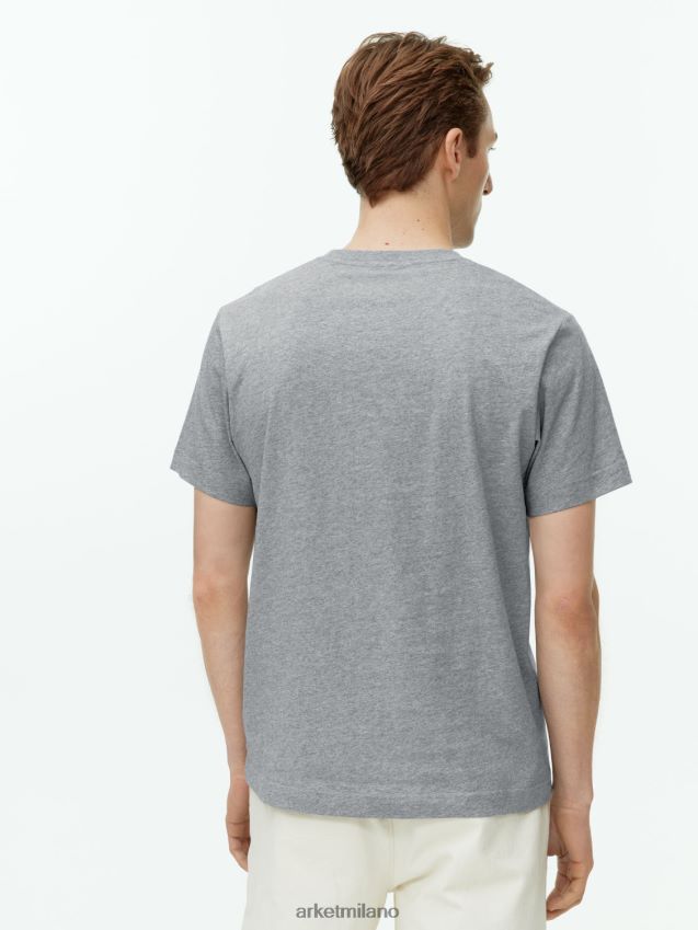 vestiario esso ARKET donne maglietta di peso medio grigio melange 6F0F6L988
