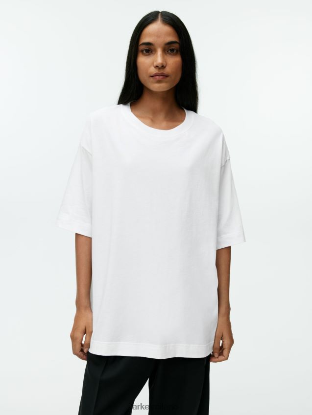 vestiario esso ARKET donne maglietta oversize bianco 6F0F6L390