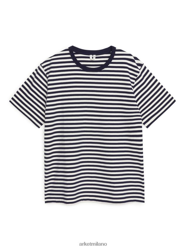 blu scuro/bianco sporco