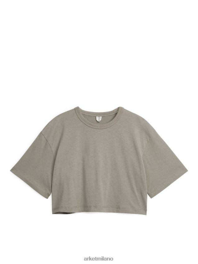 vestiario esso ARKET donne maglietta ritagliata neo 6F0F6L299