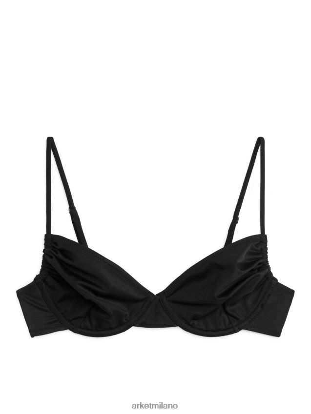 vestiario esso ARKET donne parte superiore del bikini con ferretto nero 6F0F6L606