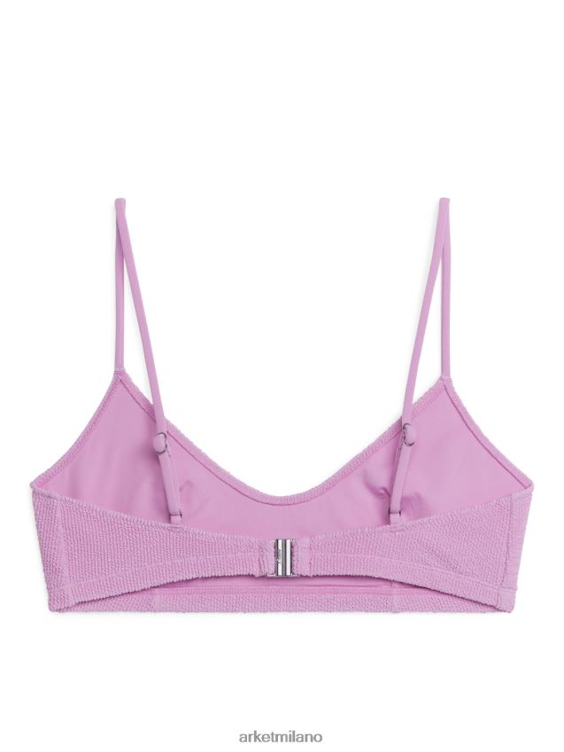 vestiario esso ARKET donne parte superiore del bikini increspata rosa 6F0F6L589