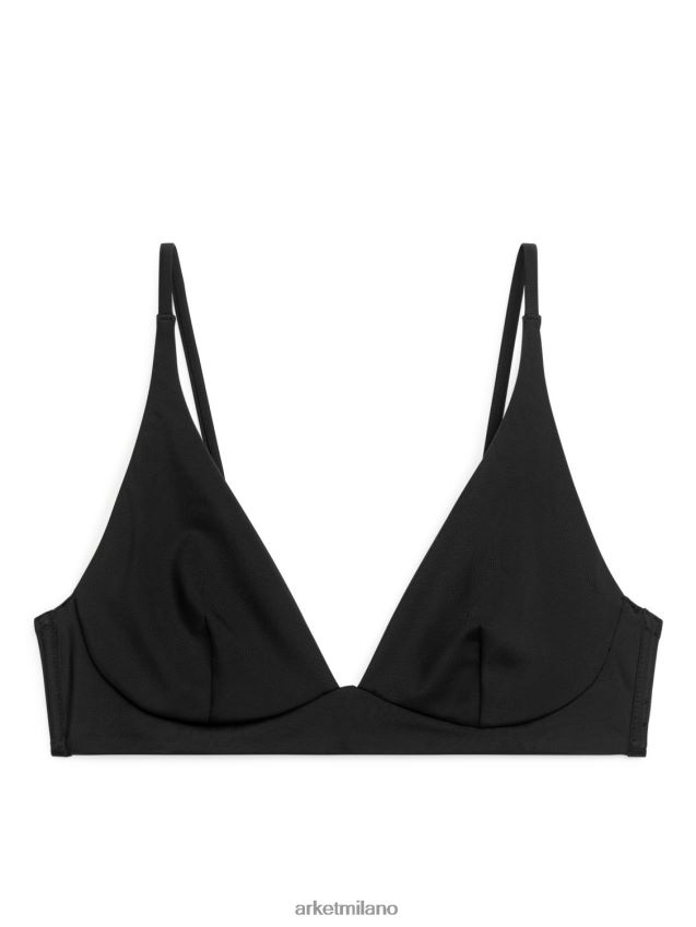 vestiario esso ARKET donne parte superiore del bikini nero 6F0F6L621