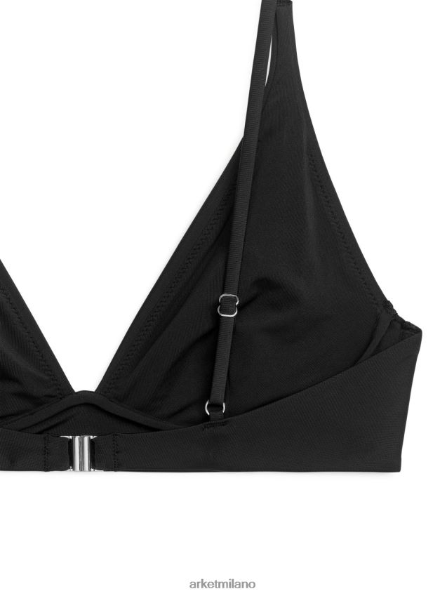 vestiario esso ARKET donne parte superiore del bikini nero 6F0F6L621