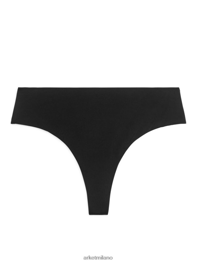 vestiario esso ARKET donne slip bikini nero 6F0F6L622