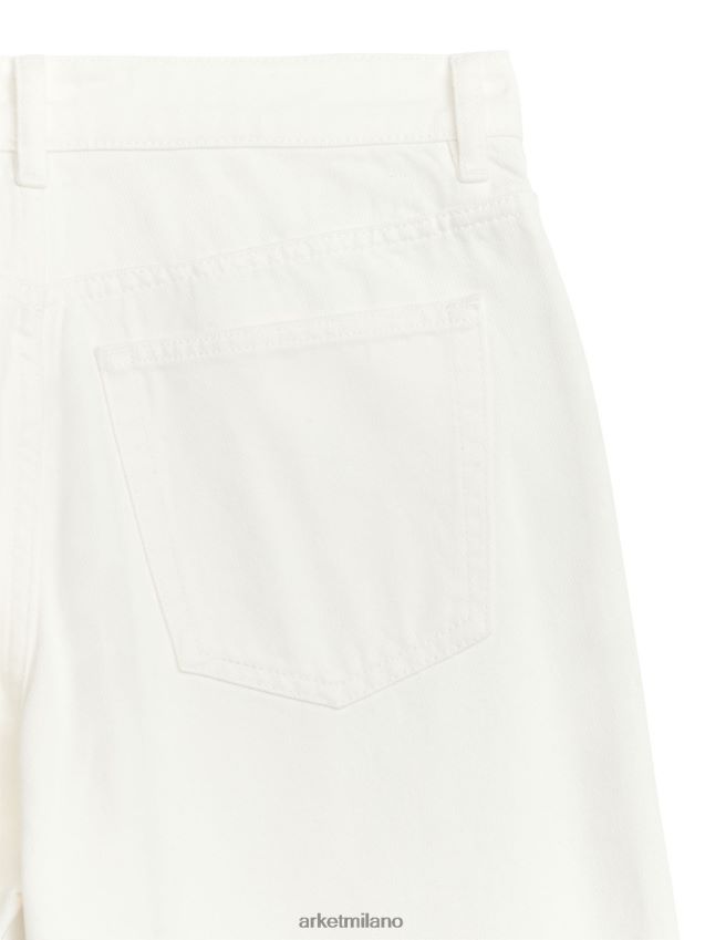 vestiario esso ARKET donne jeans larghi bassi nuvola bianco 6F0F6L152