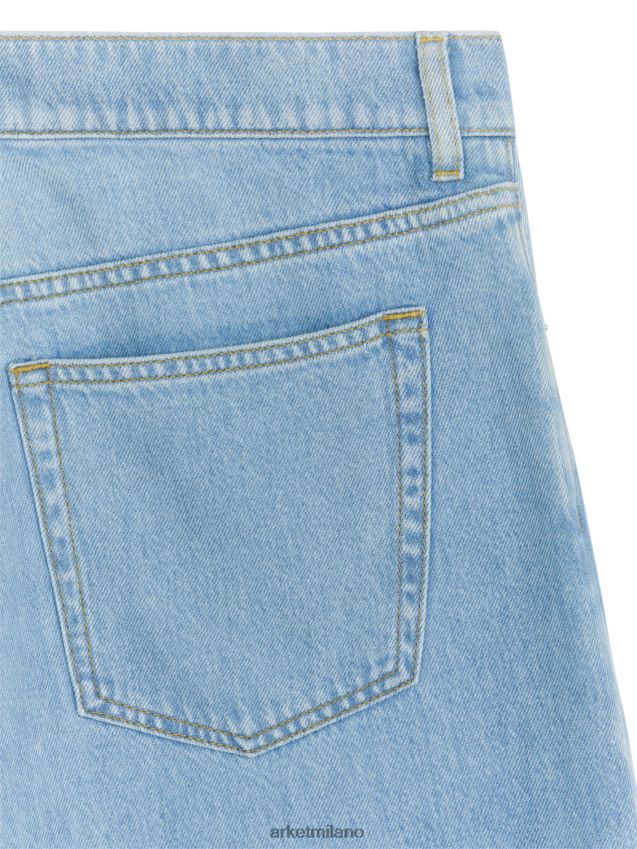 vestiario esso ARKET donne jeans larghi bassi nuvola blu 6F0F6L151