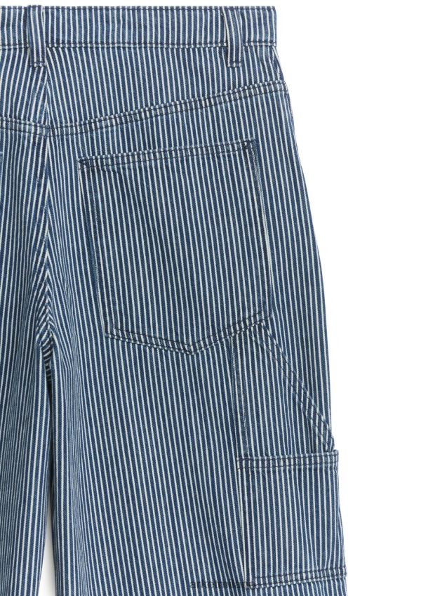 vestiario esso ARKET donne jeans larghi di salice striscia di noce 6F0F6L154