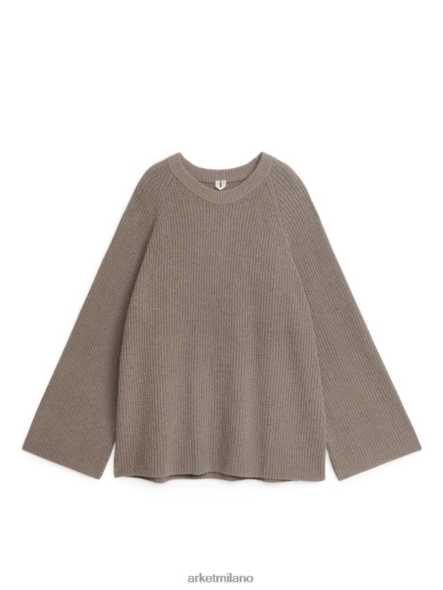 vestiario esso ARKET donne Maglia in misto cotone neo 6F0F6L397