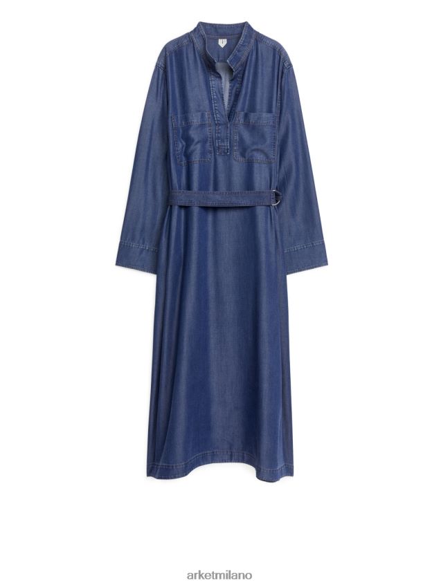 vestiario esso ARKET donne abito in denim con cintura blu 6F0F6L124