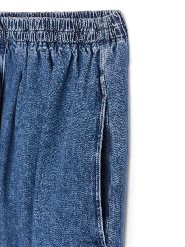 vestiario esso ARKET donne maxi gonna di jeans blu 6F0F6L248