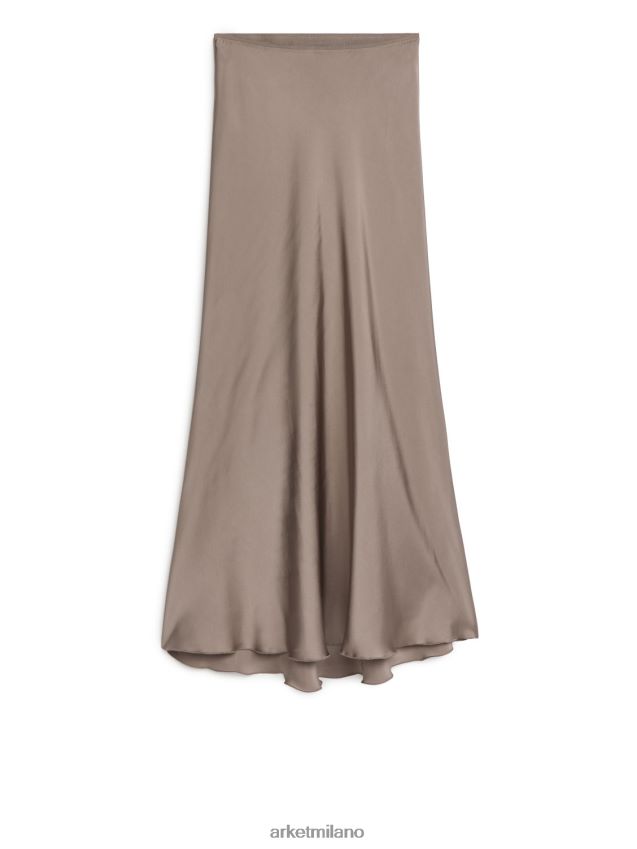 vestiario esso ARKET donne maxi gonna in raso neo 6F0F6L234