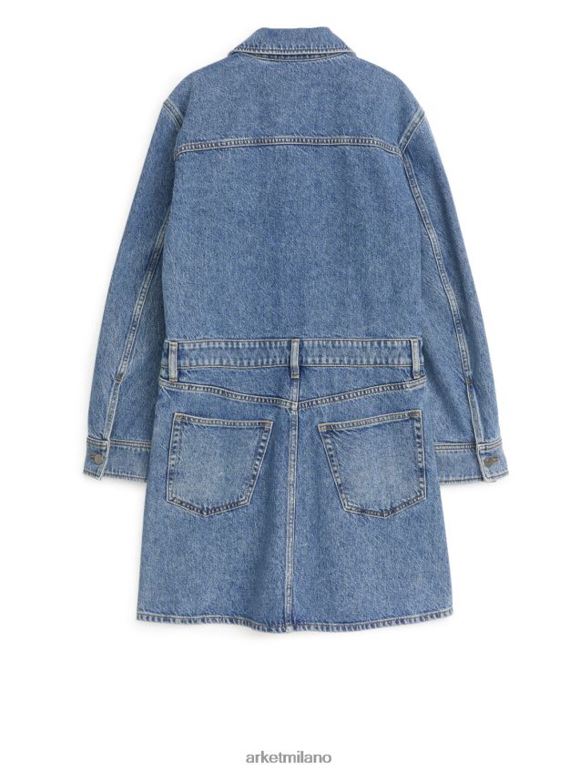 vestiario esso ARKET donne vestito di jeans blu lavato 6F0F6L129