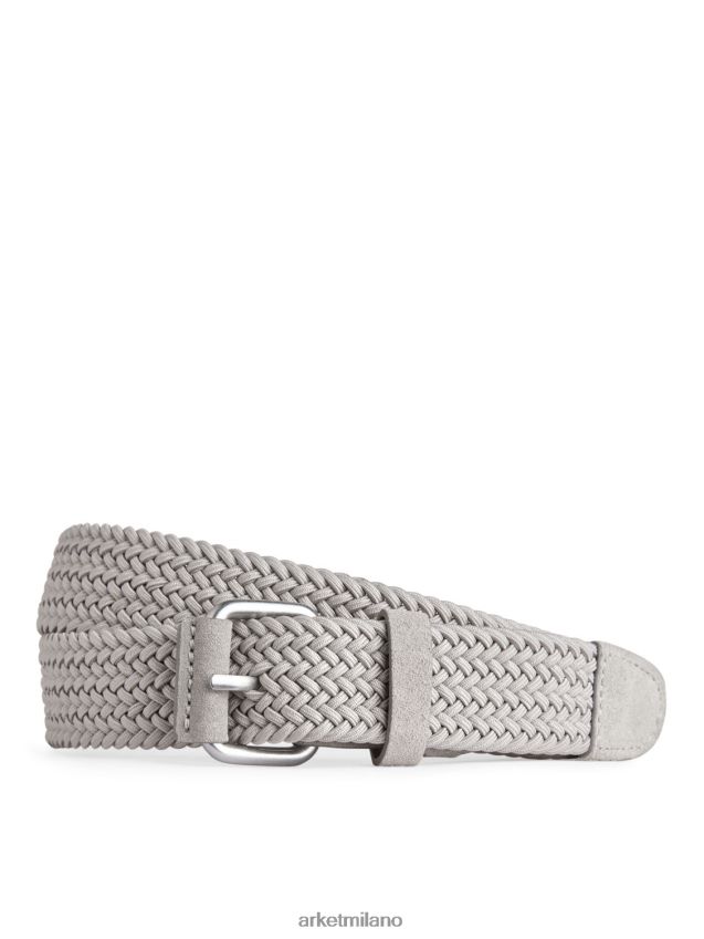 Accessori esso ARKET uomini cintura rifinita in pelle intrecciata neo 6F0F6L1333