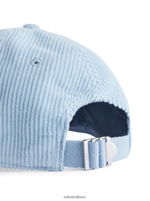 Accessori esso ARKET uomini berretto di velluto a coste azzurro 6F0F6L1290