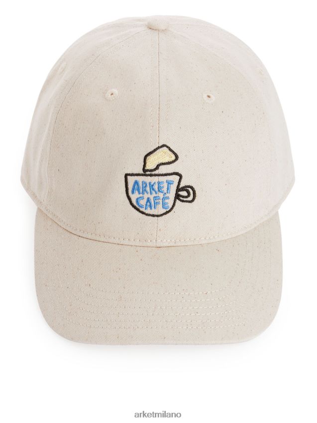 Accessori esso ARKET uomini tappo del caffè bianco 6F0F6L820
