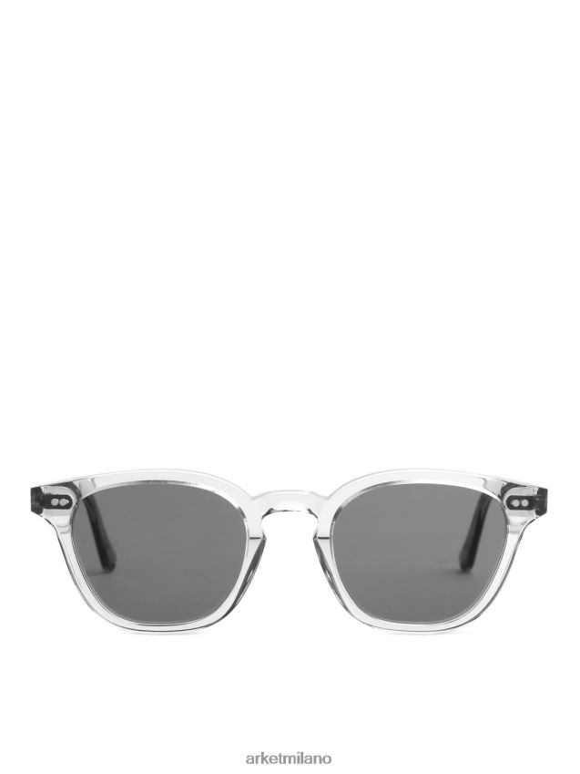 Accessori esso ARKET uomini occhiali da sole fiume monokel eyewear lente solida cristallo/grigia 6F0F6L1341