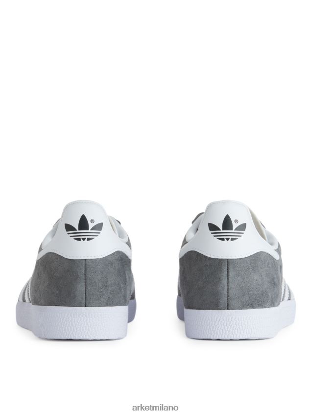 calzature esso ARKET uomini scarpe da ginnastica adidas gazzella grigio/bianco 6F0F6L1255