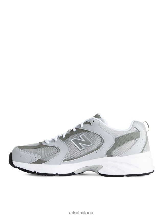 calzature esso ARKET uomini scarpe da ginnastica new balance 530 grigio/bianco 6F0F6L1252