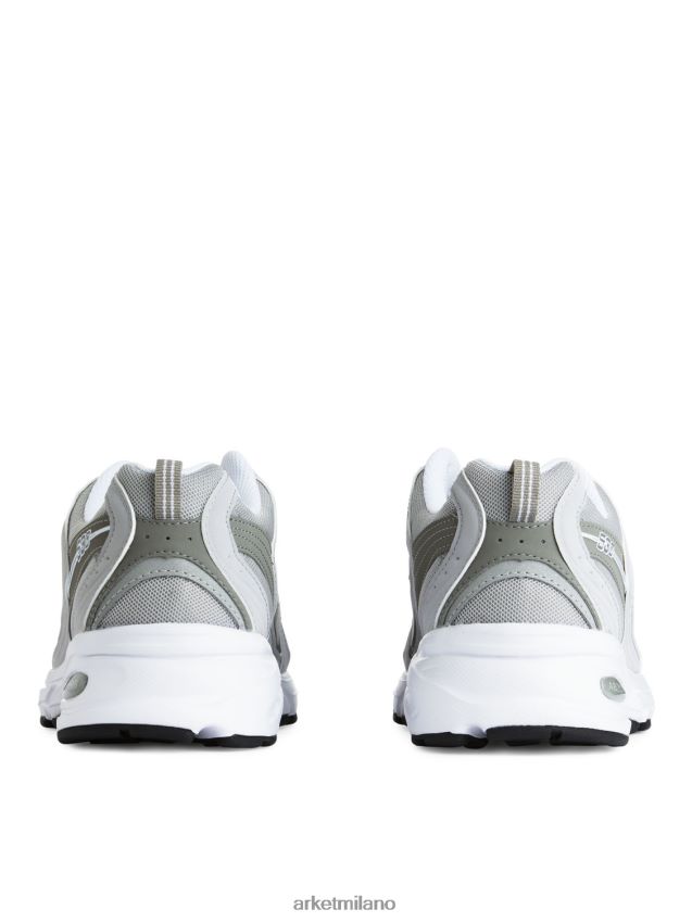 calzature esso ARKET uomini scarpe da ginnastica new balance 530 grigio/bianco 6F0F6L1252
