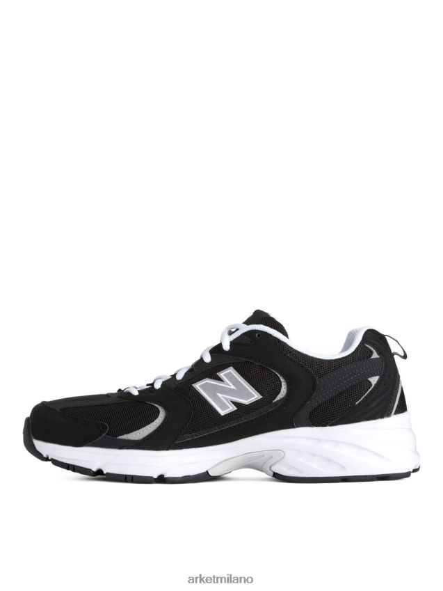 calzature esso ARKET uomini scarpe da ginnastica new balance 530 nero bianco 6F0F6L1253