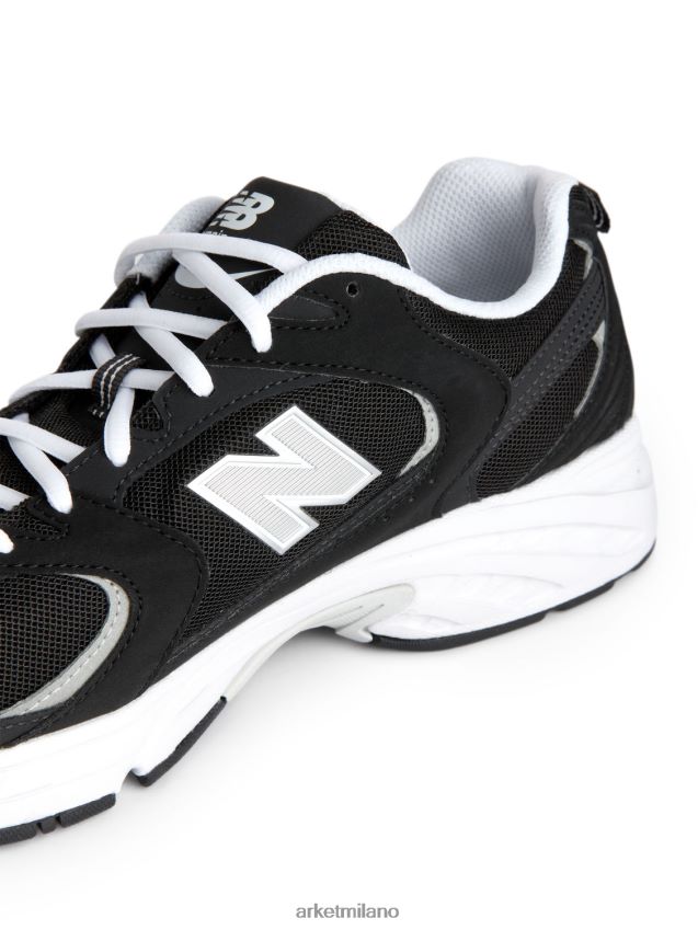 calzature esso ARKET uomini scarpe da ginnastica new balance 530 nero bianco 6F0F6L1253