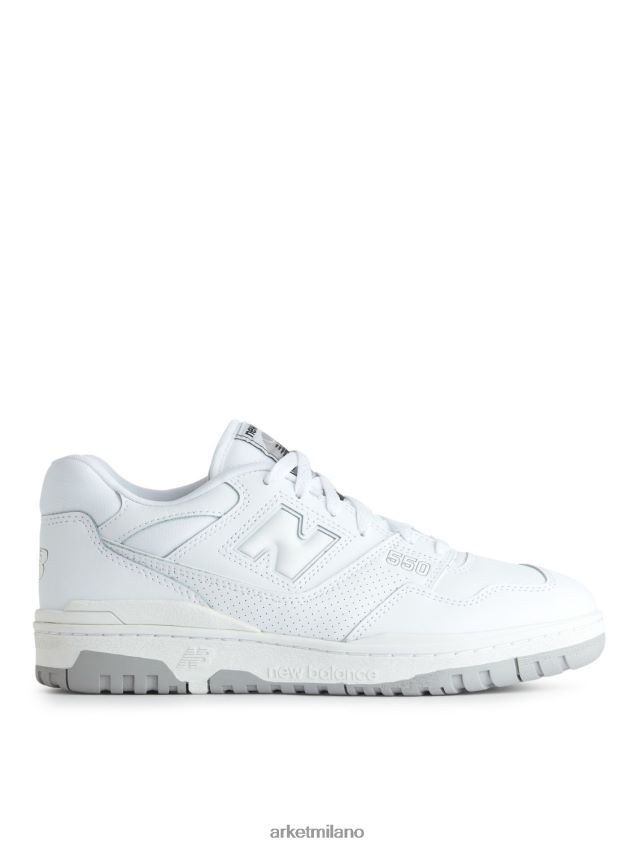 calzature esso ARKET uomini scarpe da ginnastica new balance 550 bianco 6F0F6L1270