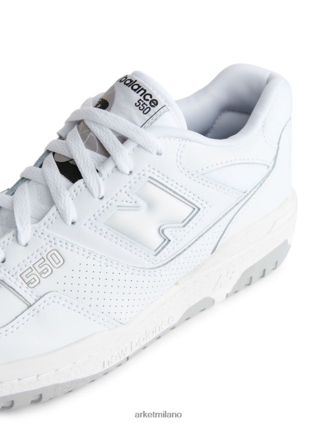 calzature esso ARKET uomini scarpe da ginnastica new balance 550 bianco 6F0F6L1270