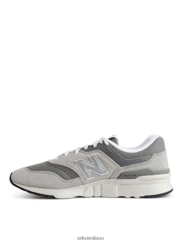 calzature esso ARKET uomini scarpe da ginnastica new balance 997h grigio 6F0F6L1263