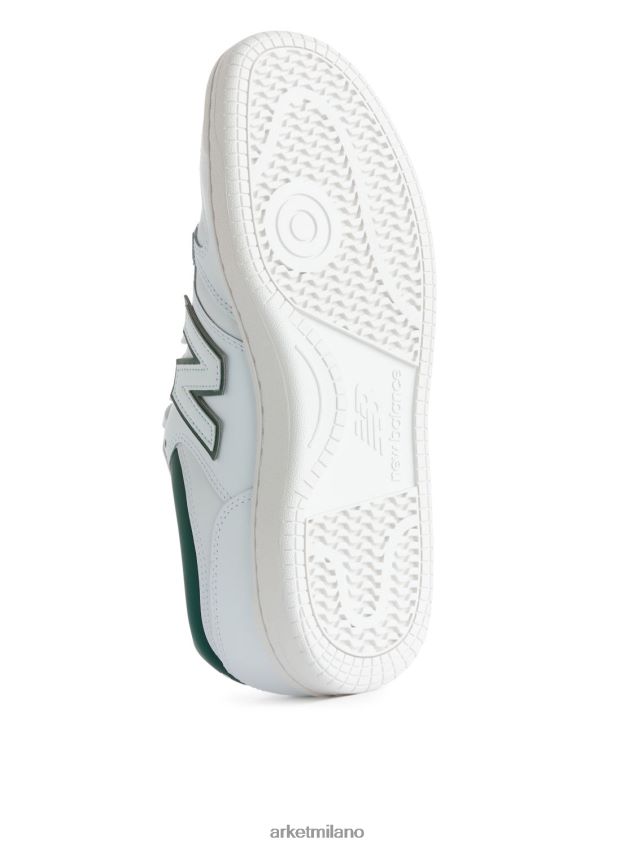 calzature esso ARKET uomini scarpe da ginnastica new balance bb480 verde/bianco 6F0F6L1260