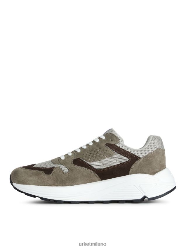 calzature esso ARKET uomini scarpe da ginnastica tritone beige 6F0F6L1258
