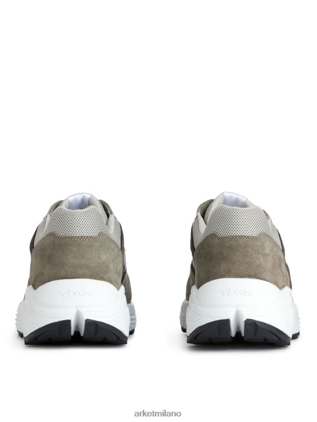 calzature esso ARKET uomini scarpe da ginnastica tritone beige 6F0F6L1258