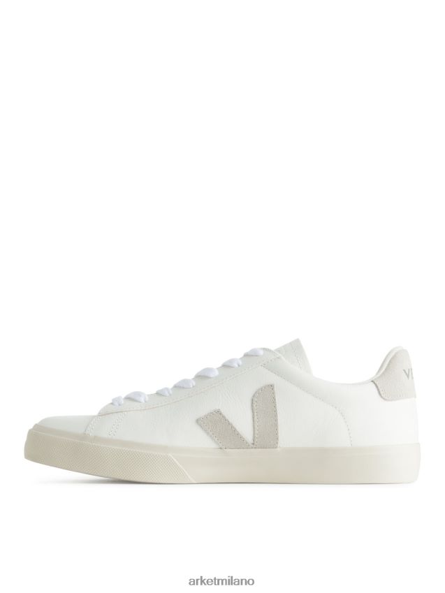 calzature esso ARKET uomini scarpe da ginnastica veja campo bianco/beige 6F0F6L1264