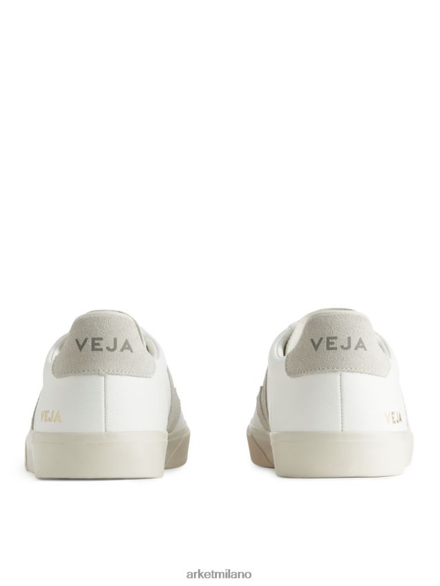 calzature esso ARKET uomini scarpe da ginnastica veja campo bianco/beige 6F0F6L1264