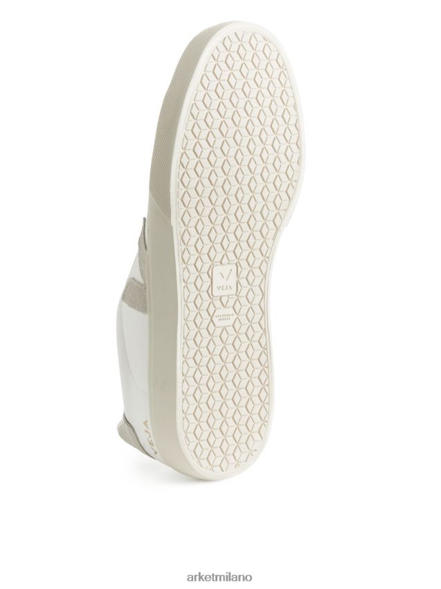 calzature esso ARKET uomini scarpe da ginnastica veja campo bianco/beige 6F0F6L1264