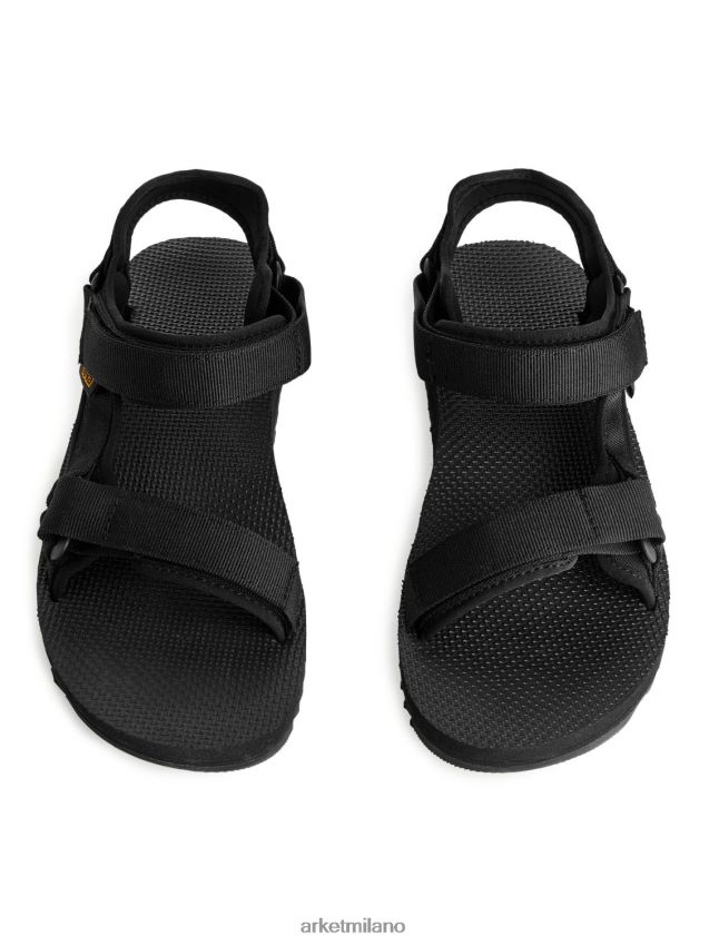 calzature esso ARKET uomini sandali da sentiero teva nero 6F0F6L1287