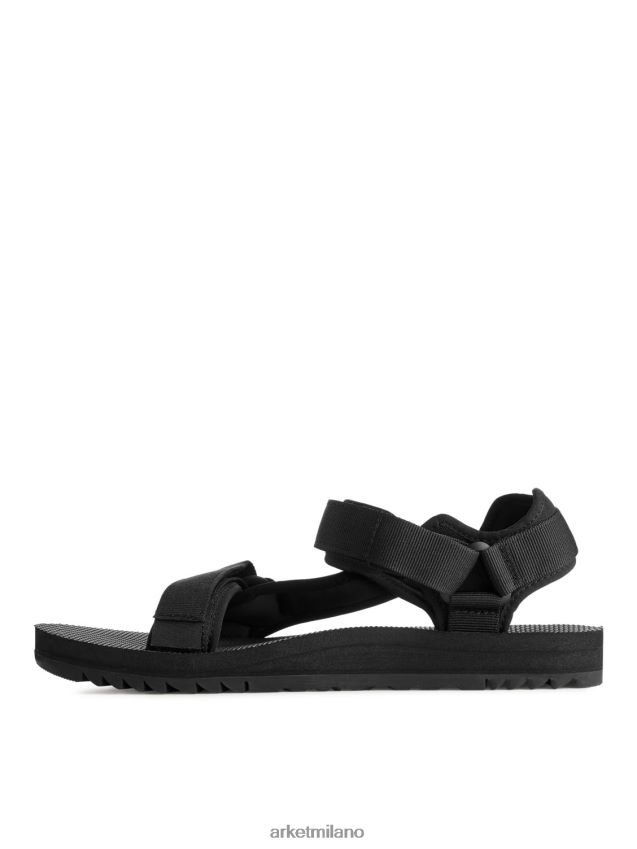 calzature esso ARKET uomini sandali da sentiero teva nero 6F0F6L1287