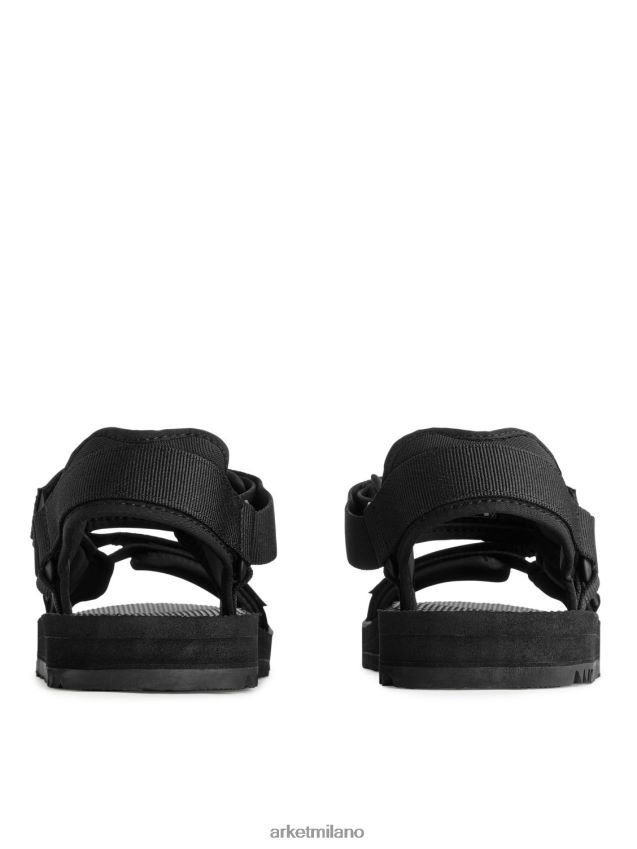 calzature esso ARKET uomini sandali da sentiero teva nero 6F0F6L1287