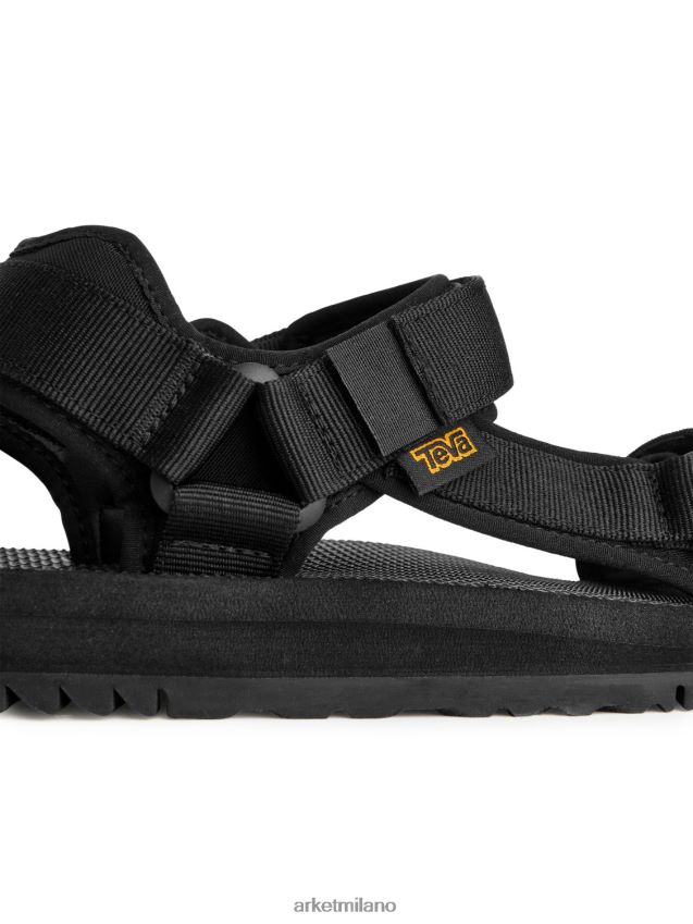 calzature esso ARKET uomini sandali da sentiero teva nero 6F0F6L1287