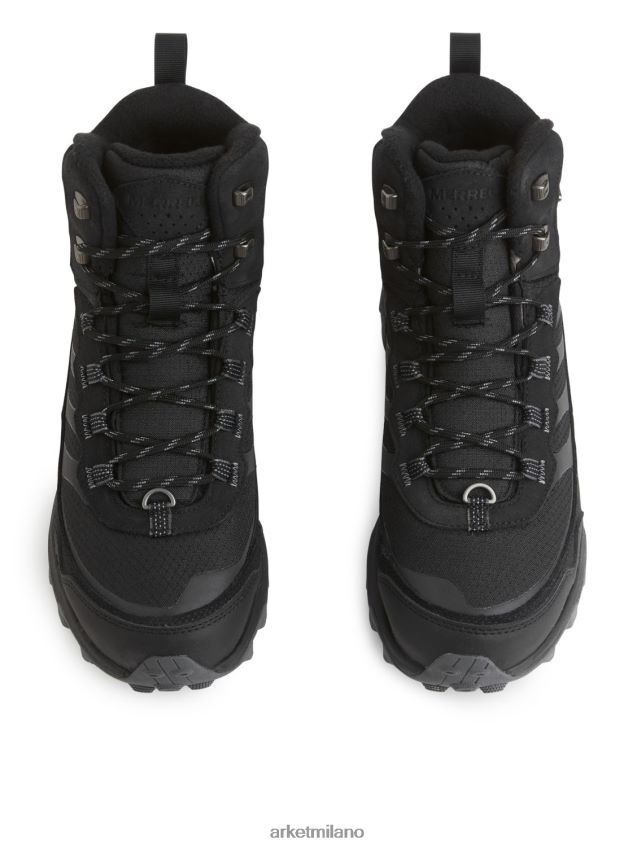 calzature esso ARKET uomini Merrell Moab Speed ​​Thermo Mid Stivali da trekking impermeabili nero 6F0F6L1219