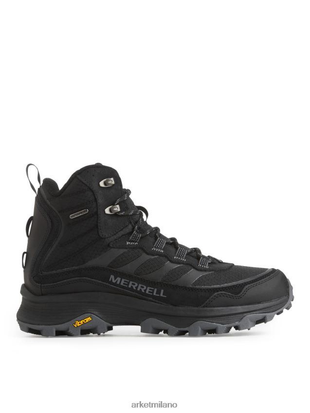 calzature esso ARKET uomini Merrell Moab Speed ​​Thermo Mid Stivali da trekking impermeabili nero 6F0F6L1219
