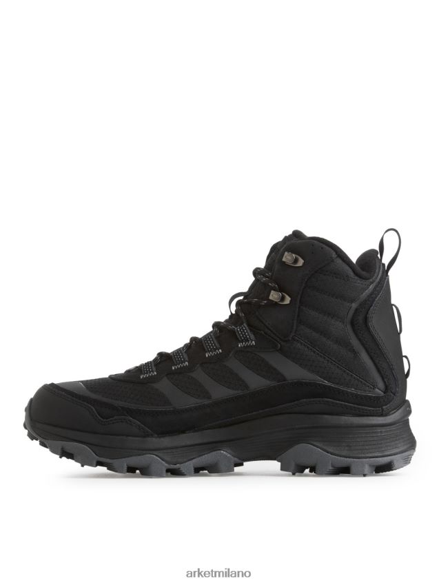calzature esso ARKET uomini Merrell Moab Speed ​​Thermo Mid Stivali da trekking impermeabili nero 6F0F6L1219